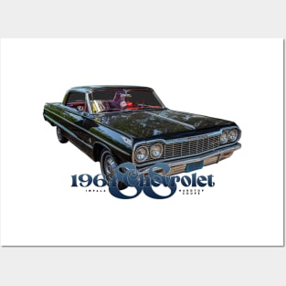 1964 Chevrolet Impala SS Hardtop Coupe Posters and Art